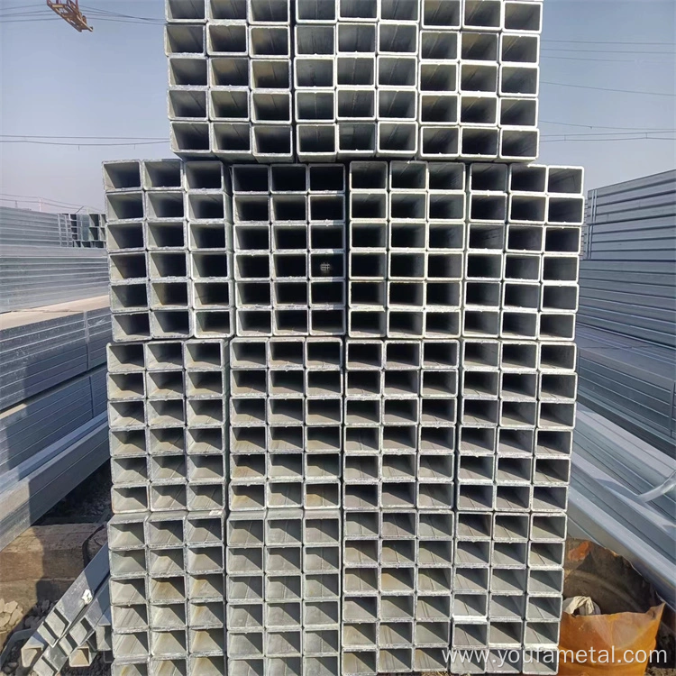 Hot Cold Rolled Seamless/Welded Square Galvanized Steel Pipe