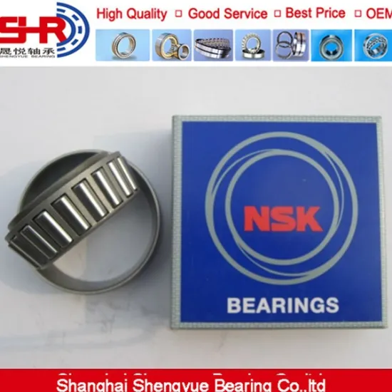 NSK original brand tapered roller bearing HR30302J
