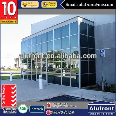 Invisible Aluminium Curtain Wall/Glass curtain wall