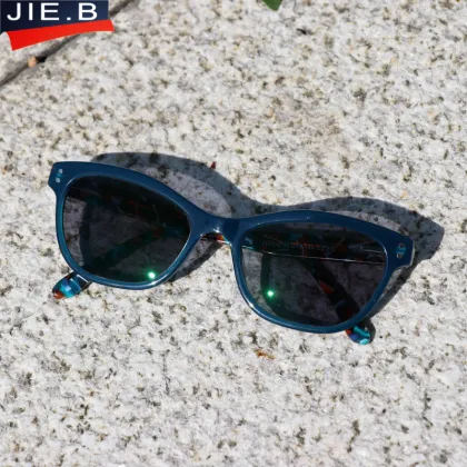 Acetate Glasses Frame Women Finished Sun Photochromic Myopia Optical Eyeglass Frames and prescription lenses Myopia Eyewear