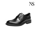 Zapatos Oxford Brogue negros para hombre