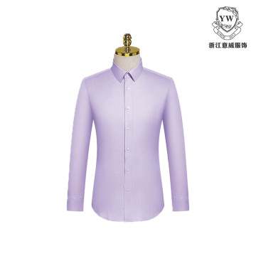 MTG-139 Purple Men's Long Sleeve Shirt