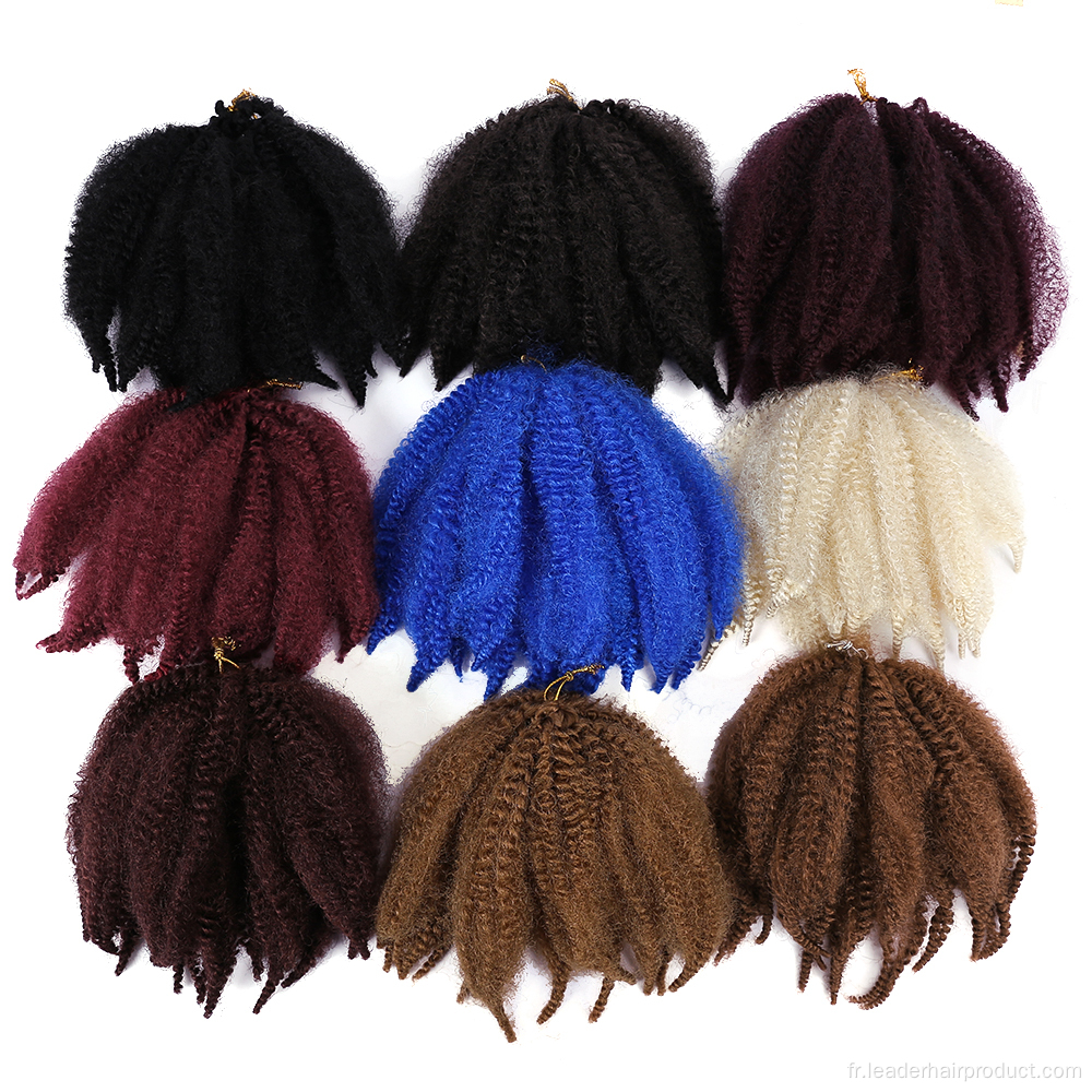 Extension de cheveux Fluffy Marley Braid pour les femmes noires