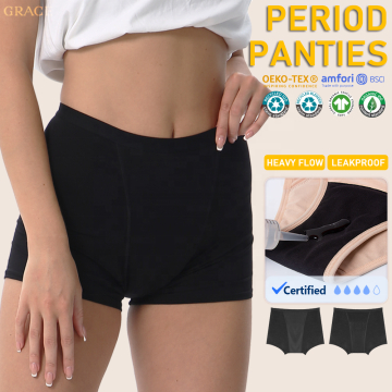 4-Layer Flow Bladder Leakproof Menstrual Culotte Underwear