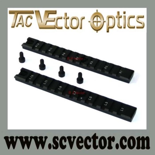 Vector Optics Heavy Duty 155mm Aluminum Side Long Picatinny Rail for H&K G36