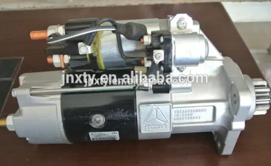 sinotruck heavy truck starter VG1246090002