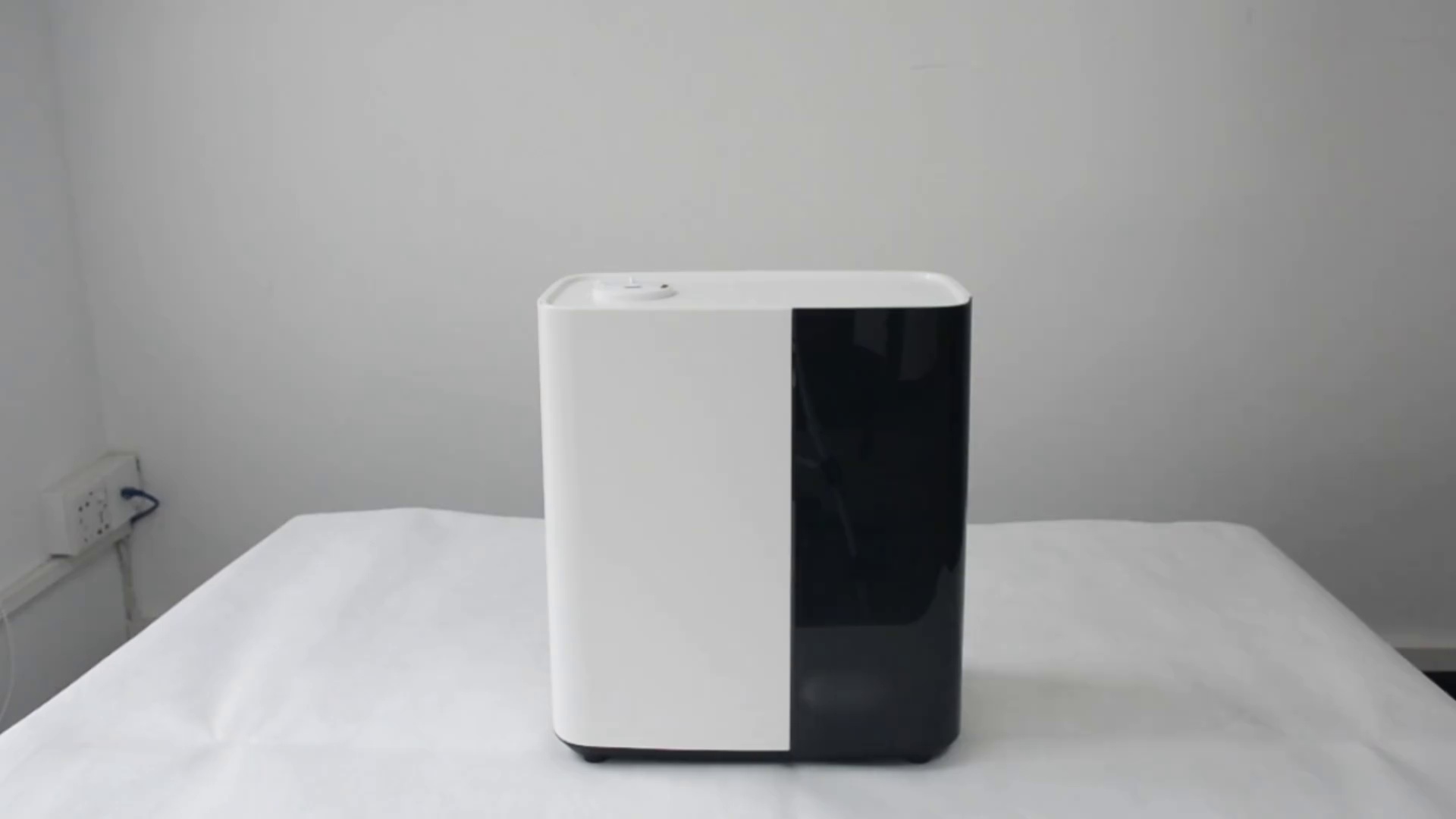 HONETIAN warm mist or cool mist negative ion 12 timer 5L capacity wifi control custom colors indoor plastics hybrid humidifier