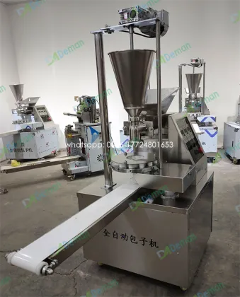 Factory Price Steamed Pork Buns Machine: Siopao Momo Baozi Maker & Char Siu Bao Buns Steamer