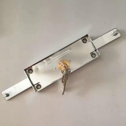 SL206 high quality chrome steel rolling gate lock