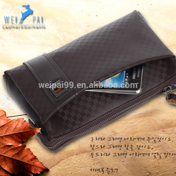 Casual style fashion Leather Handbag , cow spilit branded handbag . Men PU handbag , wholesale handbag China