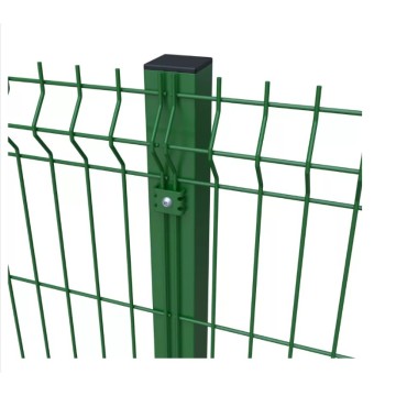 3d Curvy galvanized welded wire mesh fence