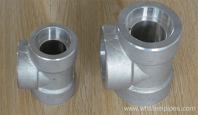 casting 316l stainless steel Pipe Tee joints