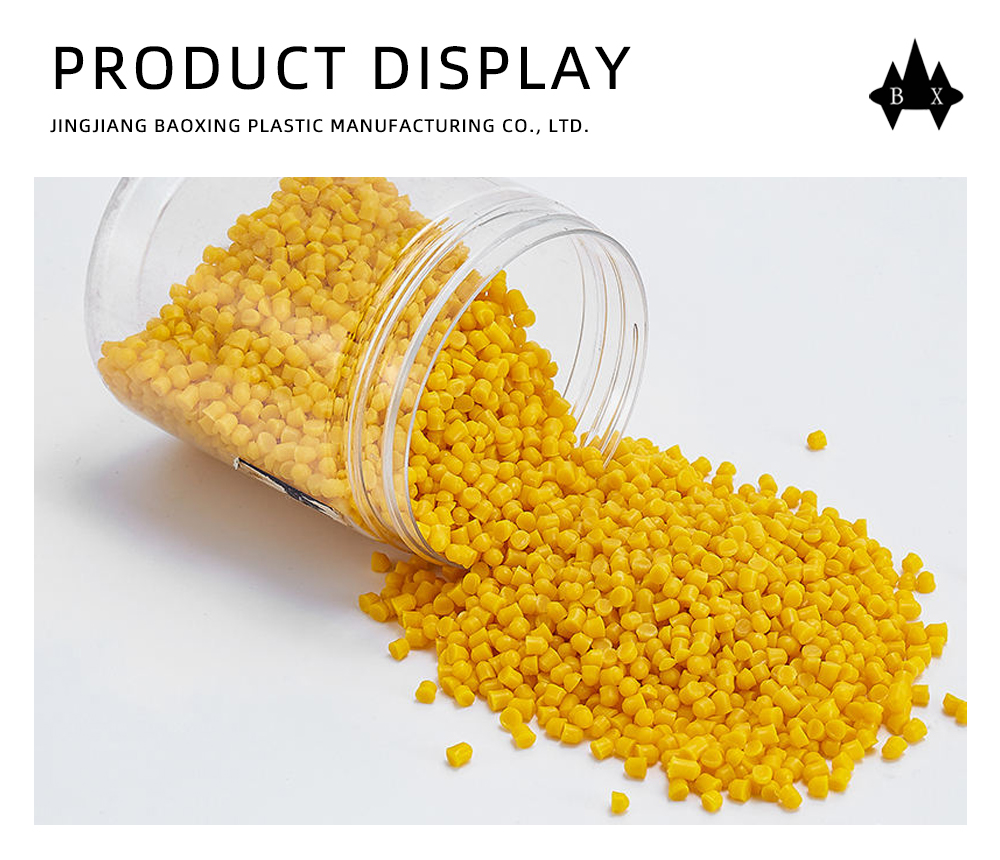 Yellow PVC Plastic Pellets for Cable Insulation & Sheath X