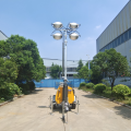 mobile light tower for rescue operation