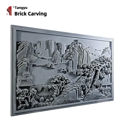 Landscape Reliefs of Wondrous Peaks and Divine Charm