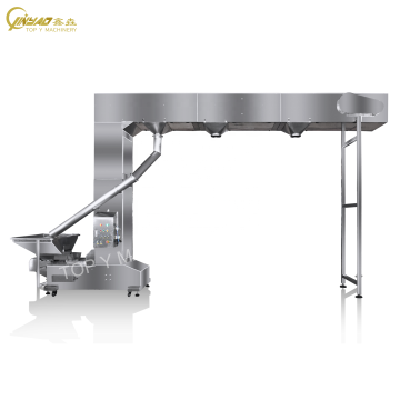 Customized Z-Type Bucket Elevator with Vibration Feeder - Food Grade Stainless Steel 304