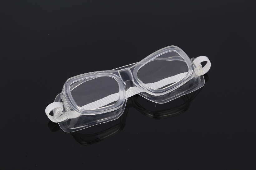 Anti-Dust Clear ventilated safety goggles