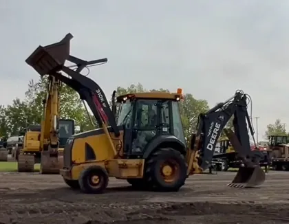 1 Ton Used Backhoe Loader with Excavation for Sale in USA