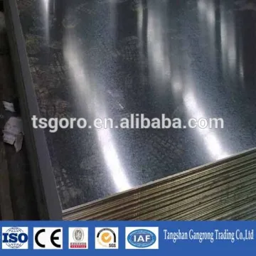 hebei tangshan galvanized steel sheet price