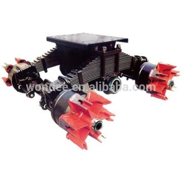 Spoke type 28t Trailer Bogie Suspension Parts
