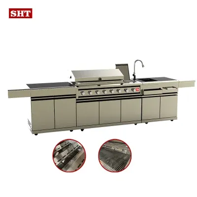 Manufacturer Commercial Outdoor Kitchen China Luxurious BBQ Grills