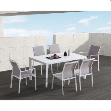 8 Seater Aluminium Outdoor Dining Set