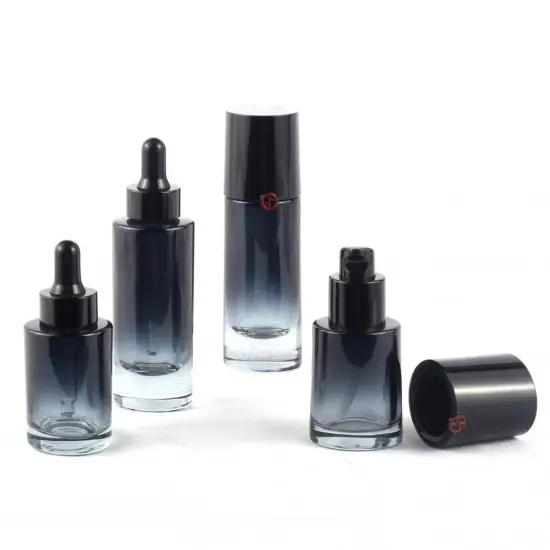 Cosmetics Packaging Containers And Luxury Lotion Set Bottles