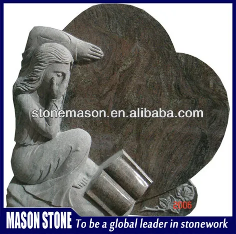 Hot granite memorial headstone for babies