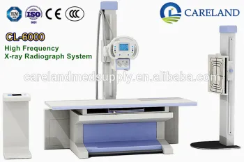 300mA 500mA Medical Diagnostic x-ray equipment for Xray orthopedics chest lung radiography in Hospital