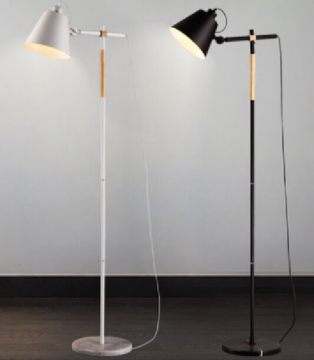 Modern Metal Wooden Floor Lamp - Hot Sale Indoor Downlight