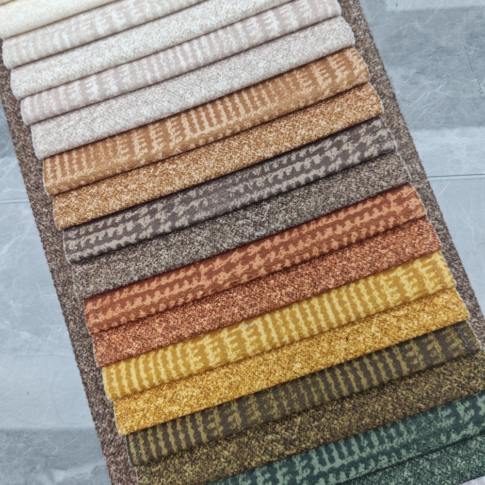 Modern Abstract Pattern Velvet Fabric for Furniture