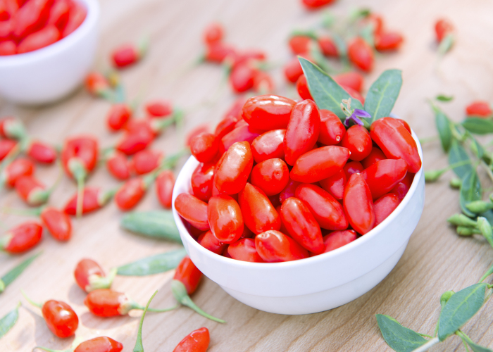 Low residues Goji berry