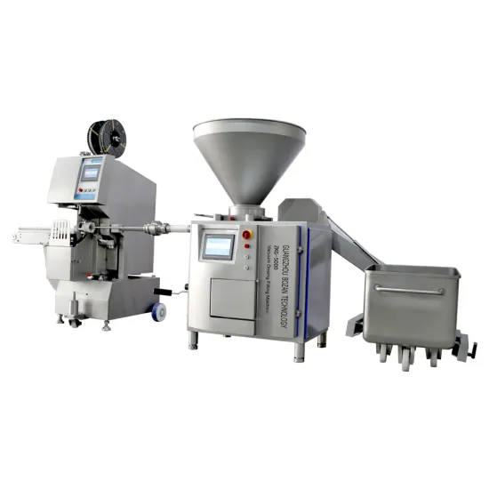 High-Quality Automatic Sausage Stuffer and Fill Machine - Vacuum Filler Production Line