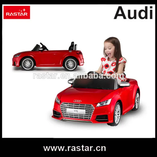 Rastar toys for kids 12v battery plastic ride on car