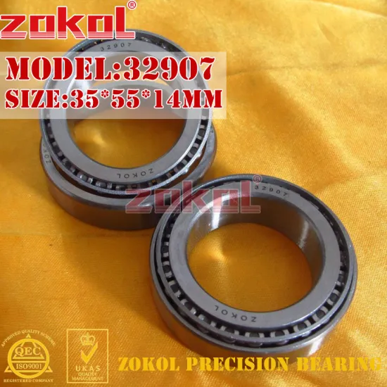 ZOKOL bearing 32907 2007907E Tapered Roller Bearing 35*55*14mm