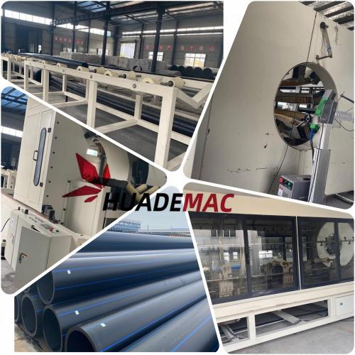 Ligne de production de tuyaux PE HDPE 630-1200mm