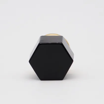 Black Hexagon Shape FEA15 Perfume Cap