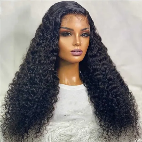 Wholesale Brazilian Indian Hair Curly Wigs ,13X6 Human Hair Hd Lace Front Wigs,Lace Frontal Wig For Black Women