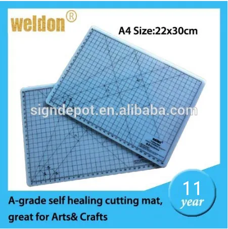 WELDON Factory Direct 30cm x 22cm double side cutting mat for art supplies