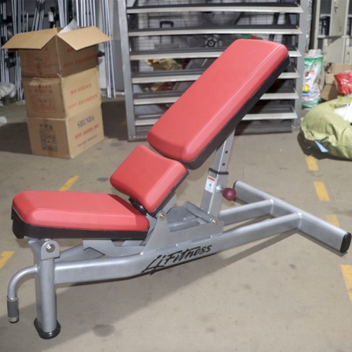 Multi-adjustable bench strength fitness gym equipment