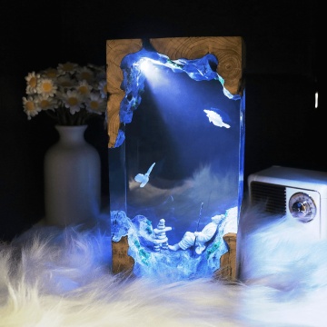 Nordic Minimalist Simple Resin Lamp Table Lamp Night Light for Sale