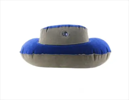 Foldable Inflatable Neck Pillow for On-the-Go Comfort
