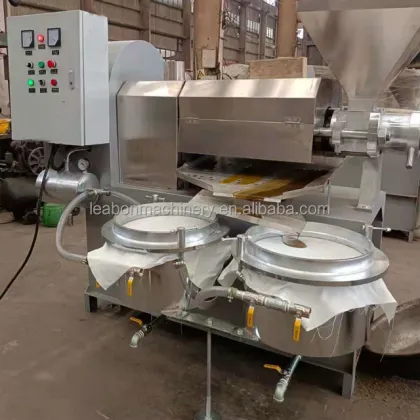Commercial Screw Oil Pressing Machine for Soybean and Sunflower Seeds