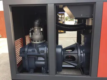 High Performance 2 Stage Air Compressor DN65 Outlet Diameter