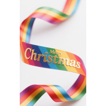 christmas ribbon red and green