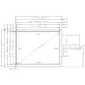 5.7 นิ้ว AMT หน้าจอสัมผัสแบบ Resistive 9532