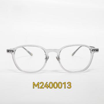 Clear Rettangolo Glasses Frame for Men Womens