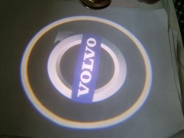 Car Door Durable Environment Friendly Dc9 - 24v Philp 3w Led Chip Led Ghost Shadow Light For Volvo