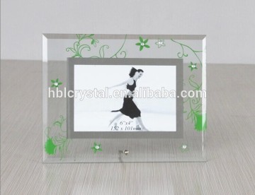 beautiful decoration glass photo frame