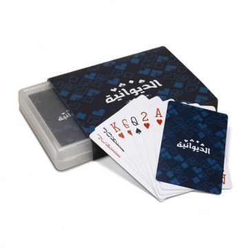 Wholesale High-Quality PVC Waterproof Casino Playing Cards in Stock - Perfect for Texas Hold'em and Poker Games